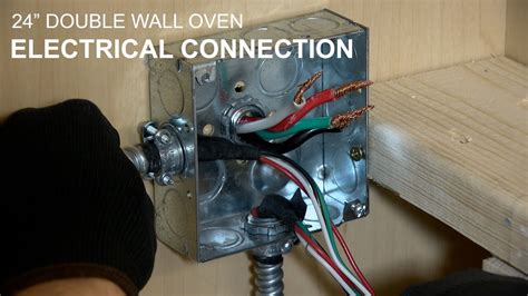 wall oven junction box wiring